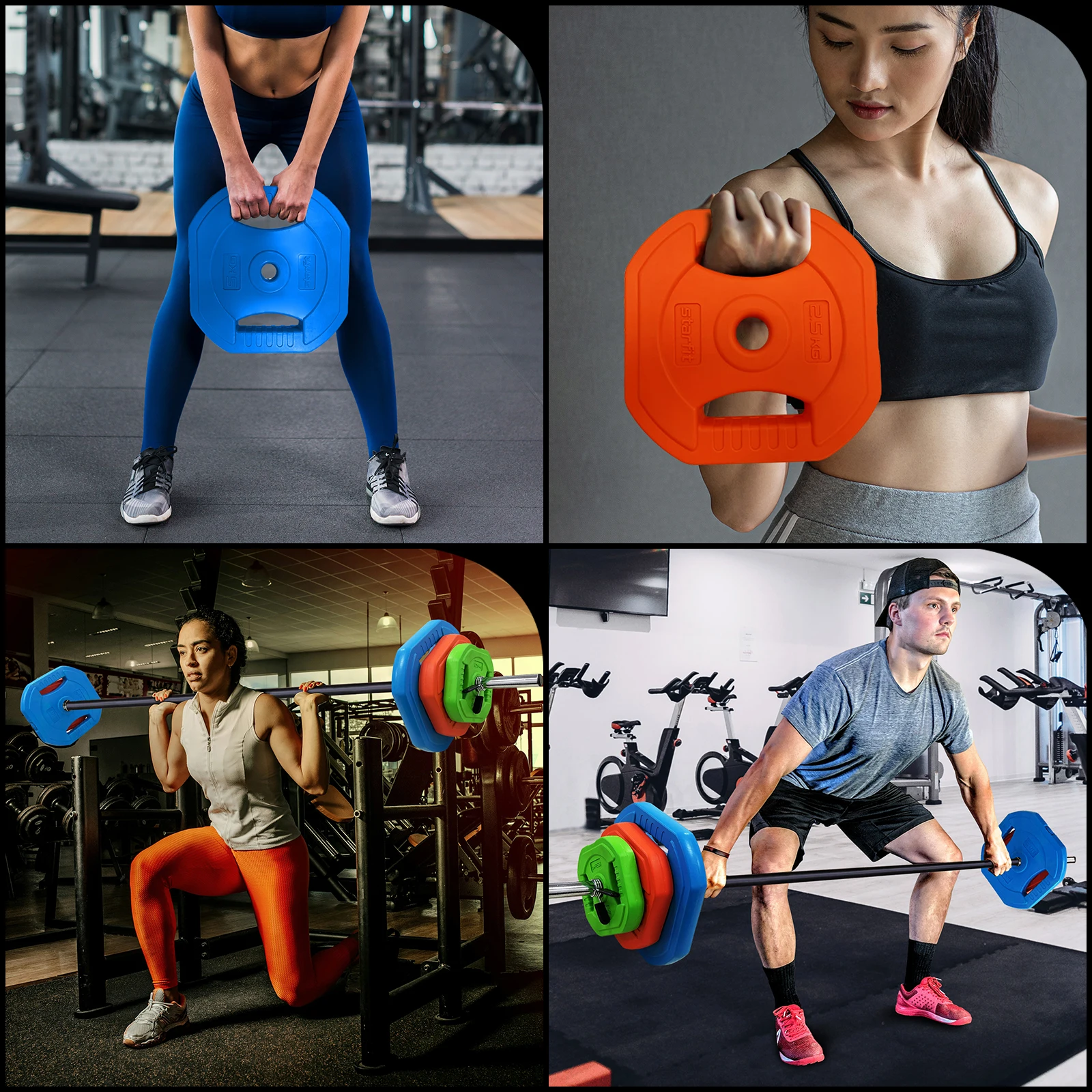 Adjustable Barbell Weight Set 40lbs – PU Coated Round Plates, 51'' Bar, Home & Gym Strength Training Equipment, Cardio Pump, Free Weights – Ideal for Men & Women