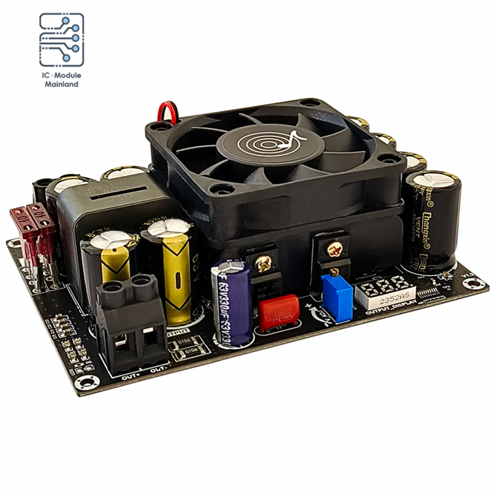 DC12V-24V to 24V-50V Adjustable Booster Module with Adjustable Voltage Display 500W Booster Board