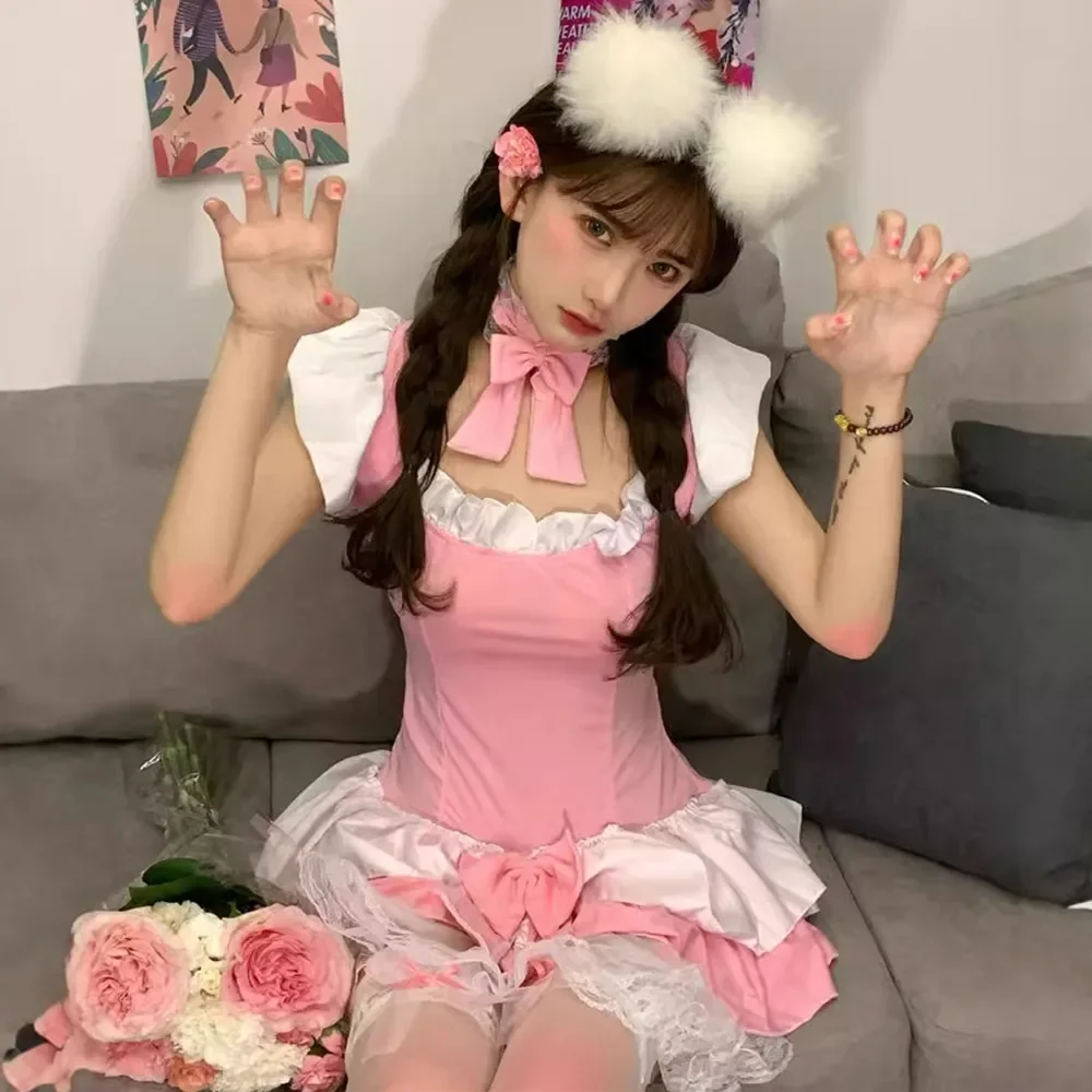 Ladies Sex Lingerie Costume Role Play Maid Outfit Sexy Uniform Couples Women's Party Skirt Underwear Clothing Cosplay Lingerie