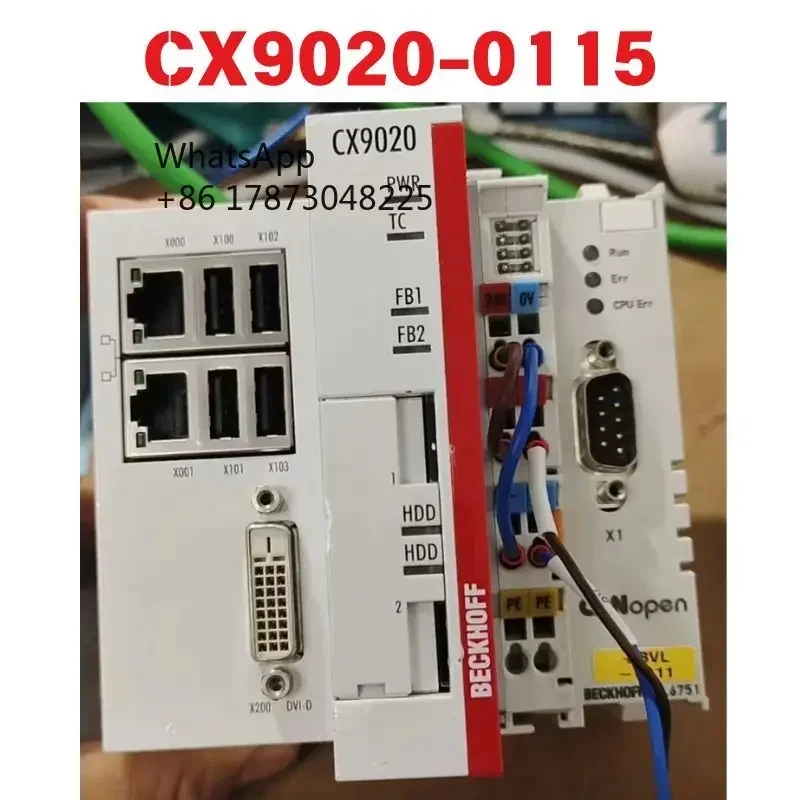 CX9020-0115 модульный блок для функциональных тестов, испытание пройдено.