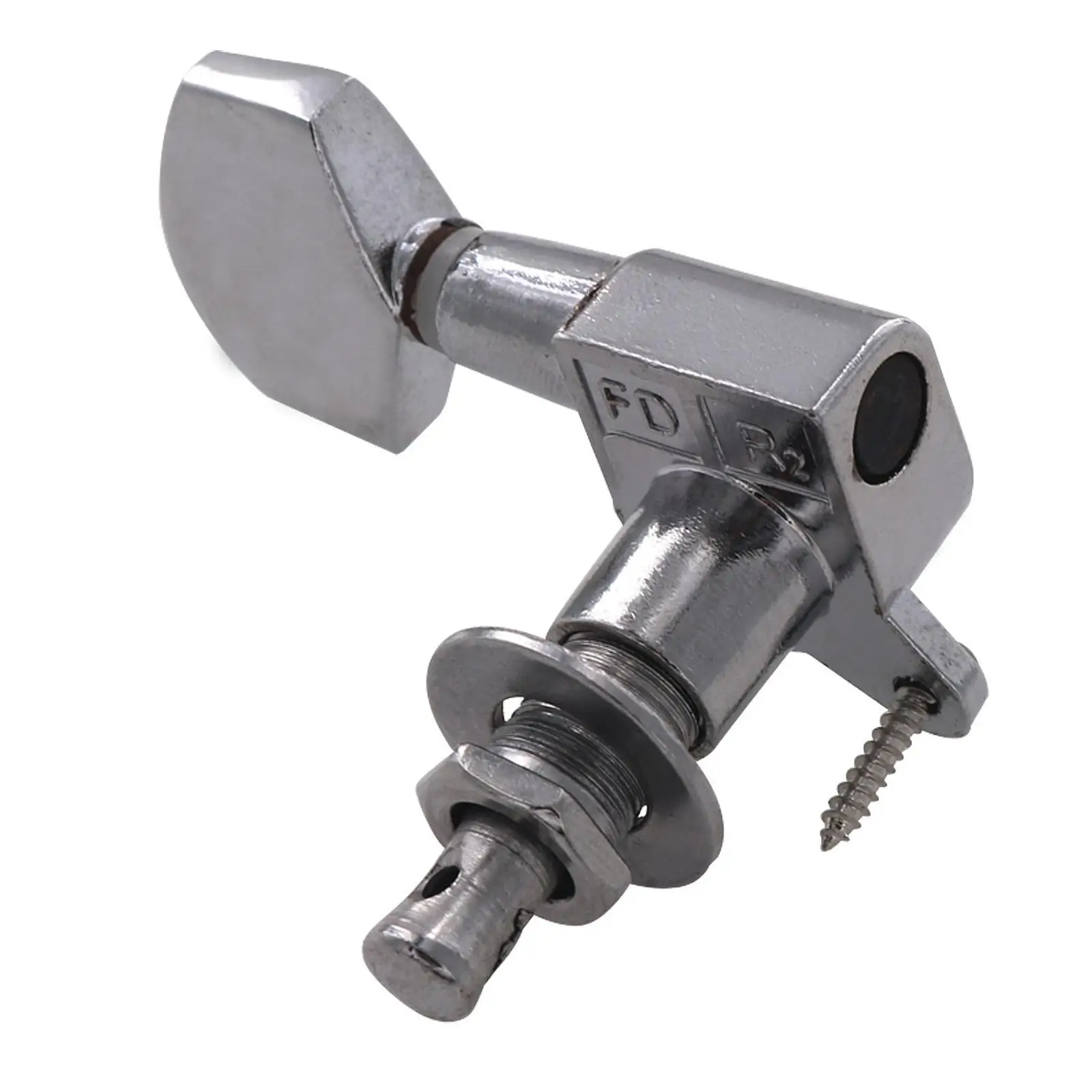 Sealed Metal Guitar Tuning Pegs 3R3L Acoustic Electric Tuners Durable Replacement for Guitar Parts and Repair Accessories