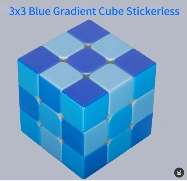 

Фиолетовый, зеленый, синий, красный градиент 3x3x3 куб без наклеек