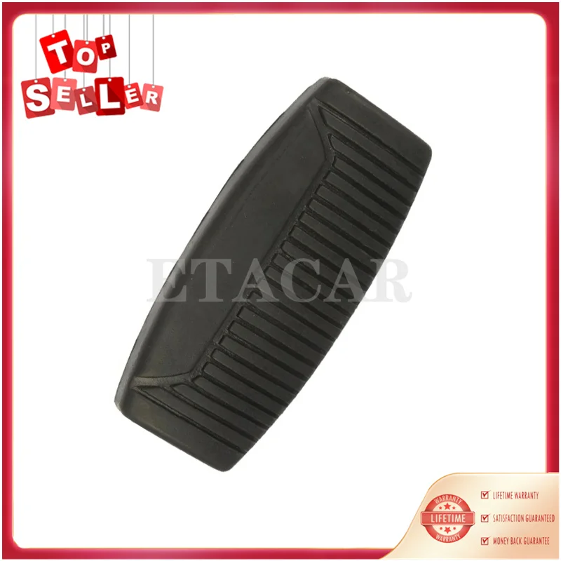 Brake Pedal Pad BC3Z-2457-B Rubber Slip-On Fit for 1999-2011 Ford F-150 F-250 F-350 - Black