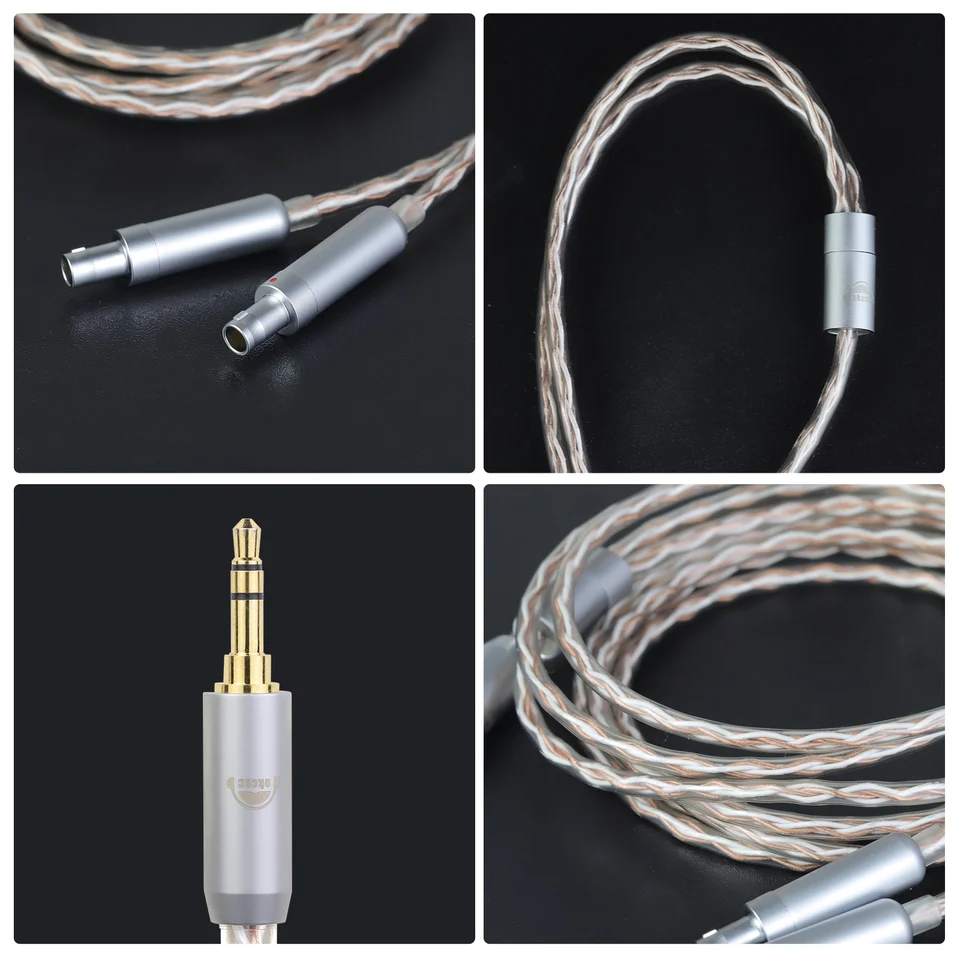 Sennheiser用のokscバランス型イヤホンケーブルHd800 hd800s hd820 dmo