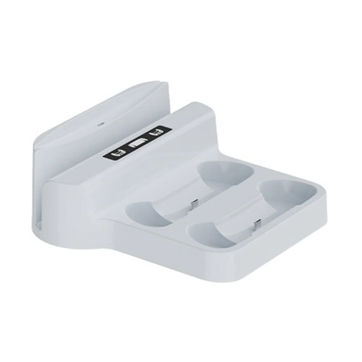 Para PS5 Portal Streaming Base de carga portátil para PS5 Gamepad Cargador de base de carga Cargador de mano, blanco
