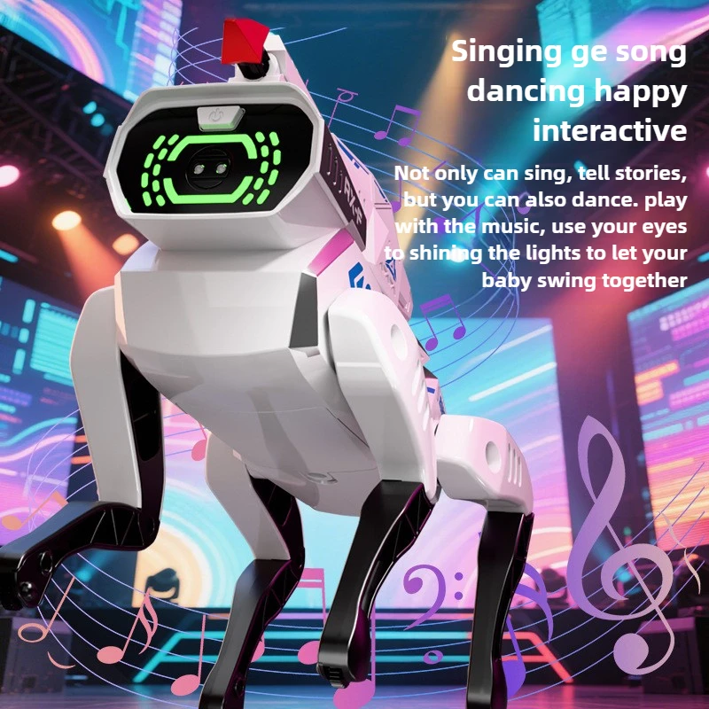 クールなもの おもちゃの車 面白いギフト - かわいい AI シミュレーション インテリジェント Rc ロボット犬、火災ソフト弾丸 Rc カー、男の子用おもちゃ、Rc クローラー