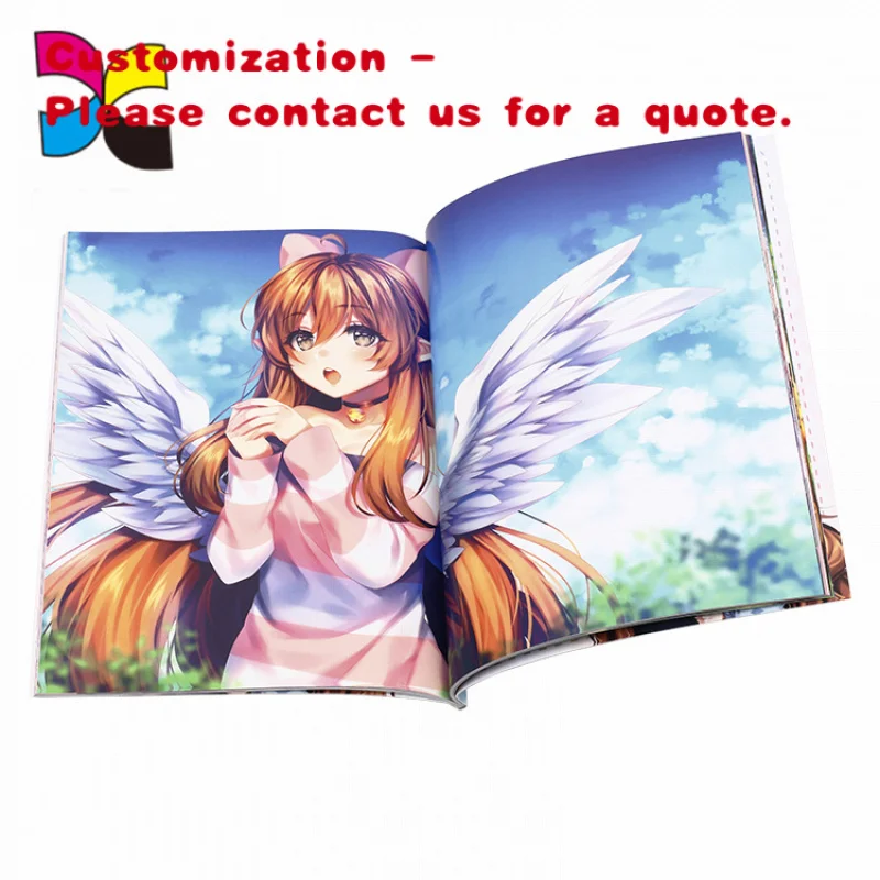 custom.China Printer Softcove Comic Book Magazine Online Printing