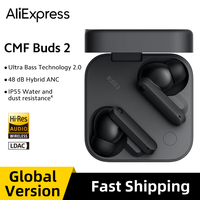 Global Version CMF Buds 2 48 dB Hybrid ANC Earphone IP55 Water and dust resistance 4 Bluetooth 5.4 11mm PMI Driver
