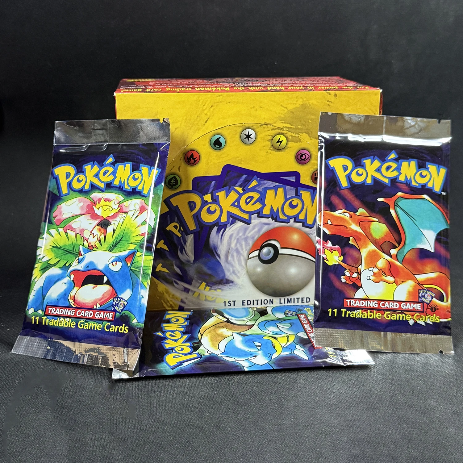 pokemon 1st edition base booster box Base Set 1st Edition Shadowless – Loose Packs Trading Co