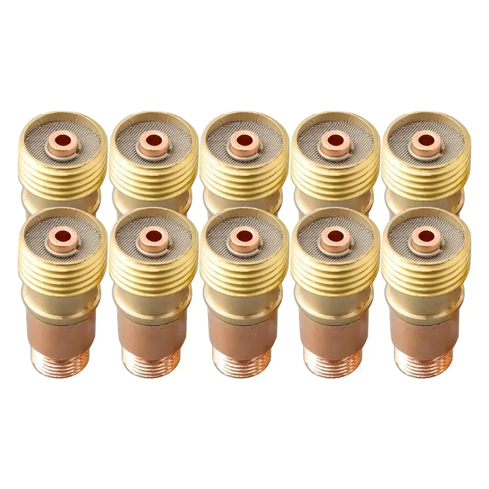 20PCS TIG For Torch For Stubby Gas Lens Kit with Collet 3/32inch 17GL332 10N24S for WP17 WP18 WP26 Welding Replacement Accessory