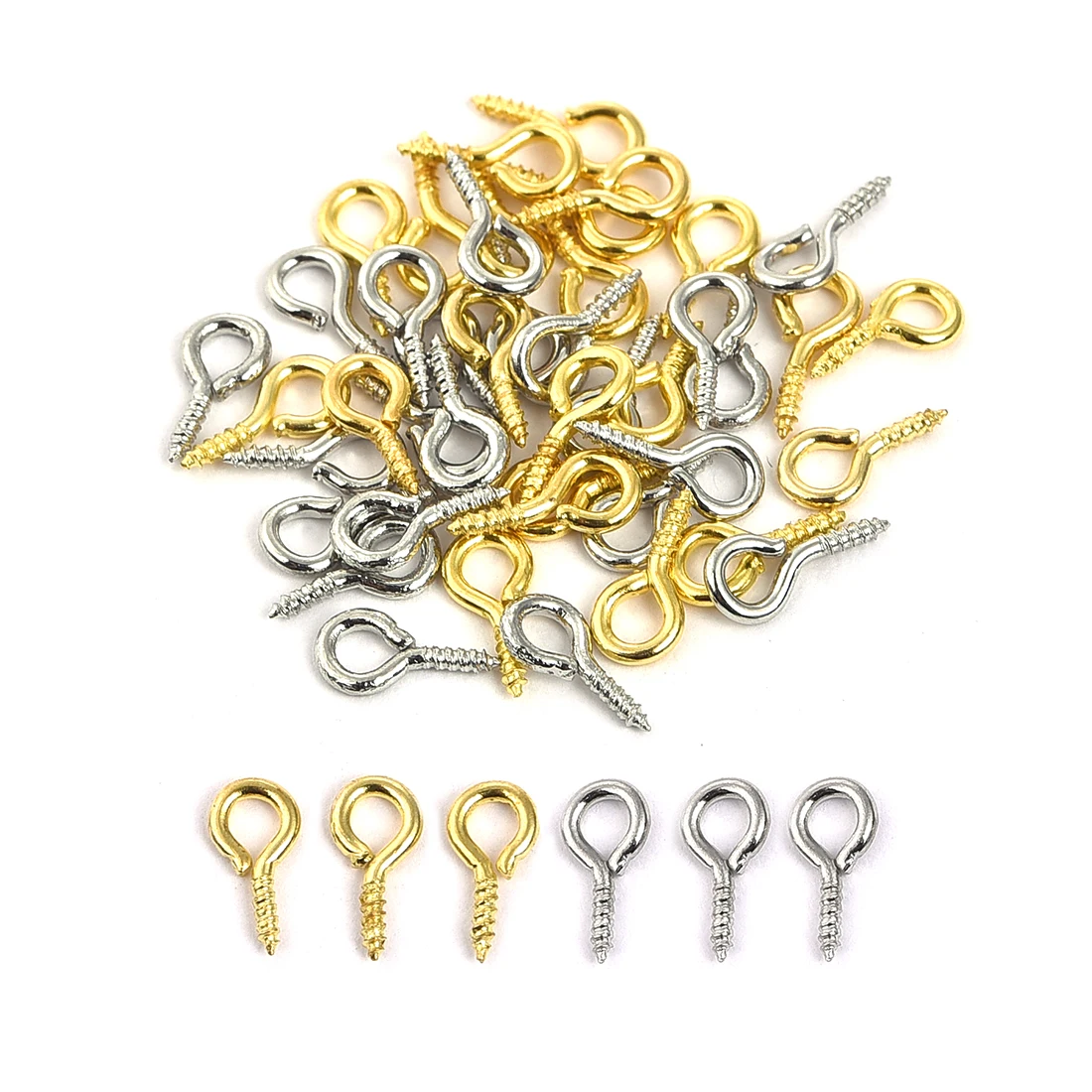 

Claw Nails For Diy Keychain Key Ring Color Tassels Gold Sliver Claw Nails Shape Round Plate Nails Keychain Jewelry Make