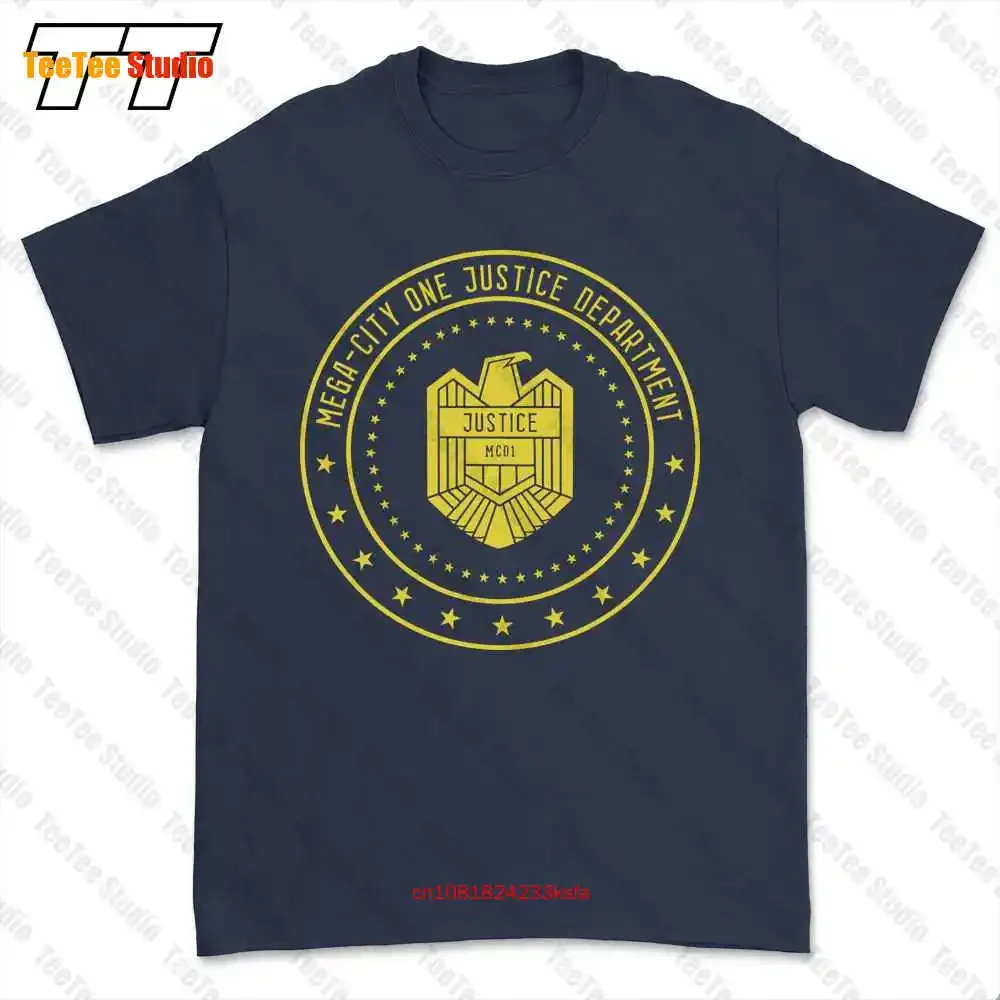 Mega City One Justice Dept Logo Ii - Judge Comic Dredd Department Eagle T-shirt Tee JY3D