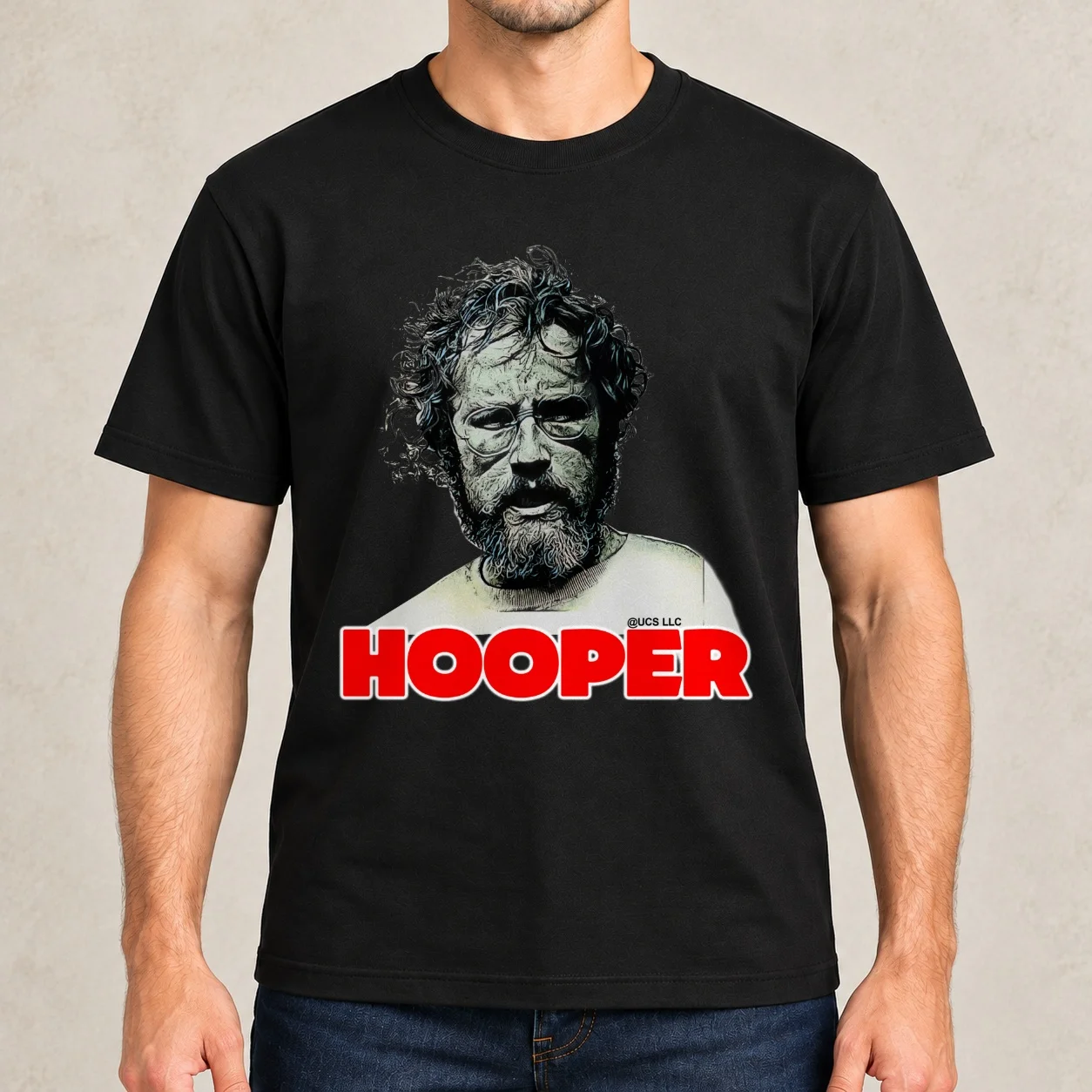 Hooper- Jaws T-Shirt men t shirt cotton 100% funny t shirts cotton g man t shirts for men cotton shirt man T-Shirt