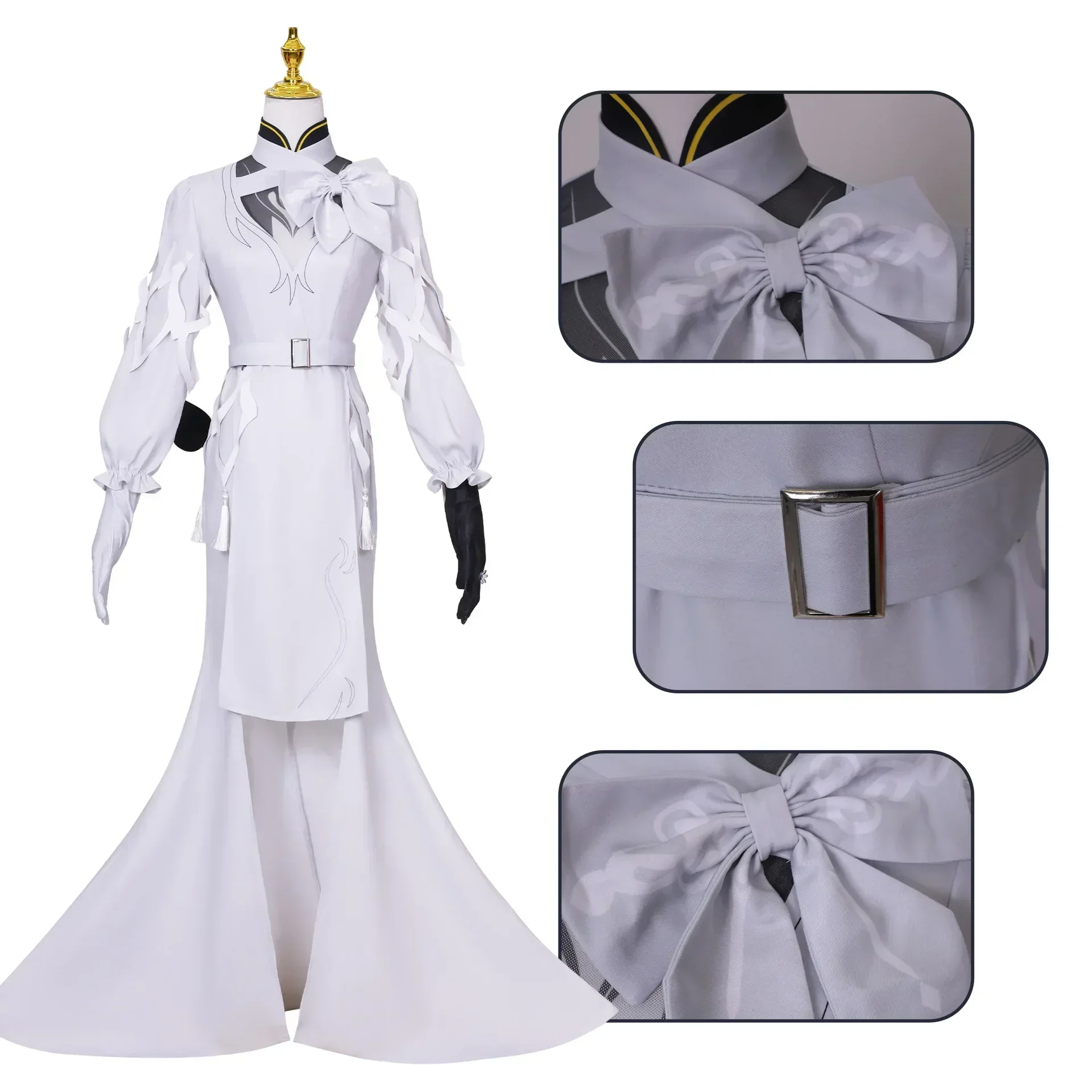 Juego de Cosplay de Constance Genshinimpact, disfraz de uniforme de Anime, ropa para fiesta de Halloween, trajes de Constance para juegos de rol para mujeres