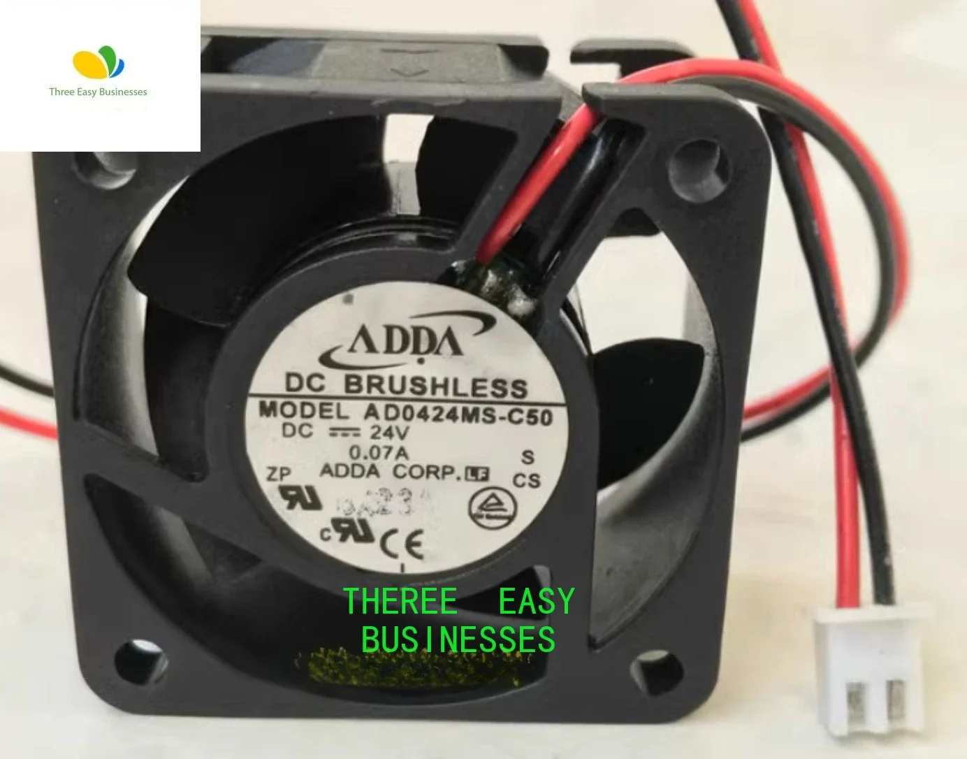 

4020 AD0424MS-C50 24V 0.07A 4CM 2-wire Inverter Cooling Fan