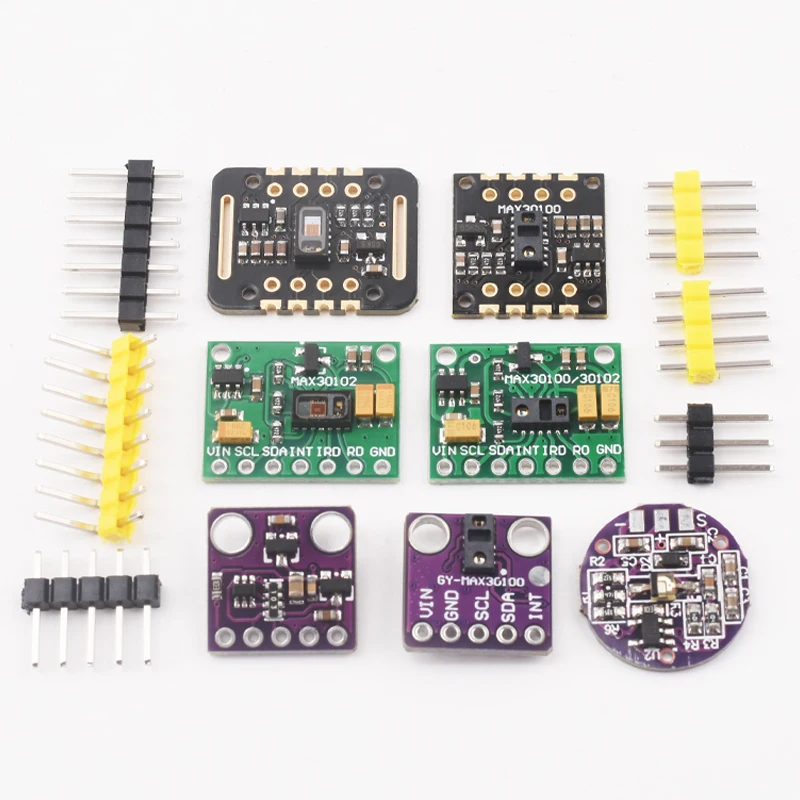 Snvi MAX30102 MAX30100 Moduł czujnika tętna Wykrywanie impulsów Test stężenia tlenu we krwi Dla Arduino Ultra-Low Power — zdjęcie 2