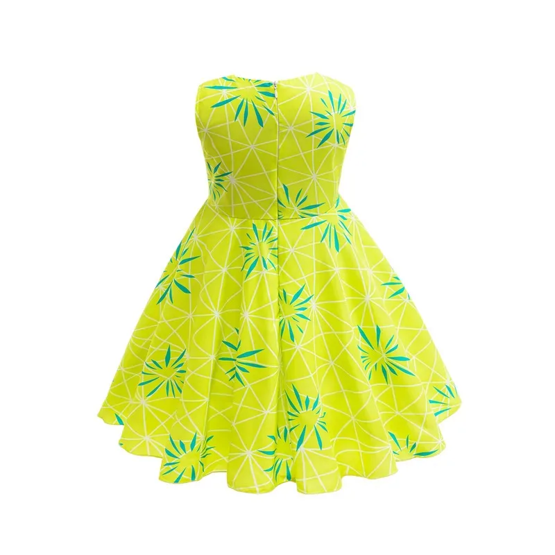 High Quality I-Inside O-Out 2 Joy Cosplay Costume Princess Bow Dress + Wigs Girls Halloween Carnival Birthday Movie Joy Dress Up