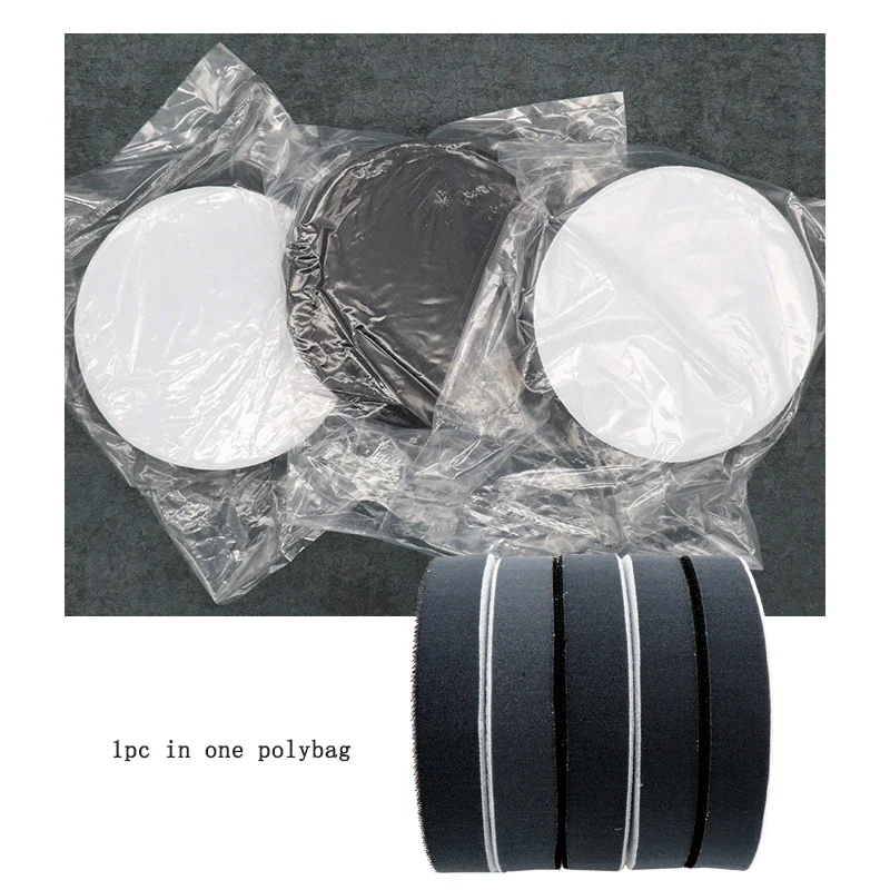 5인치 125MM 훅앤루프 스펀지 소프트 인터페이스 패드, 20mm 두께 쿠션 인터페이스 버퍼 패드, 연마 및 광택용