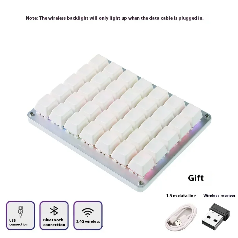 Coidea BT54 Wireless Switch Mini Keyboard Gamer Design Bluetooth 54key/35key Office Game Multimedia Keyboard Customized Gift