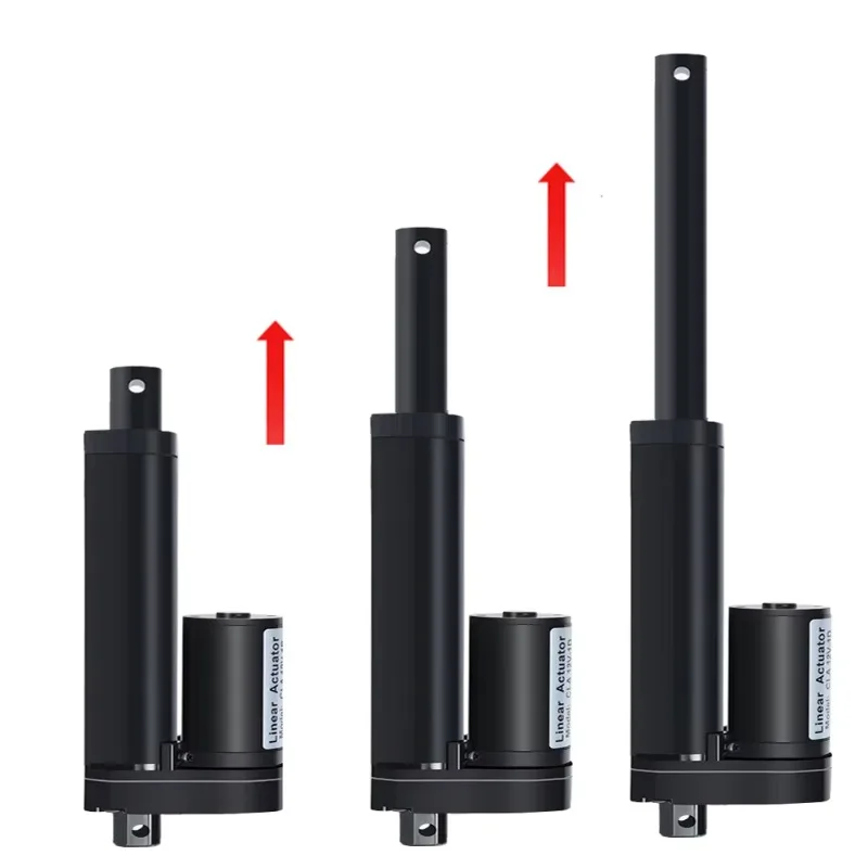 12V Linear Actuator 50mm 100mm 150mm 200mm Stroke Linear Drive Motor Linear Motor Controller 100/200/300/500/700/1000N