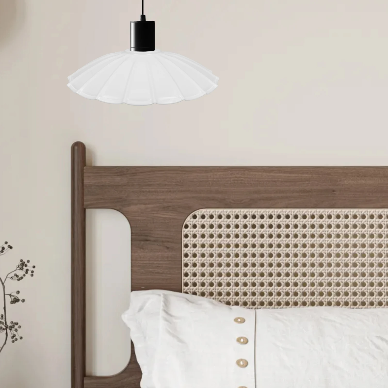 

Rustic Wrought Iron Lamp Shade Decorative Metal Ceiling Lampshade Hollow Out White Replacement For Bedroom Living Room Hotel