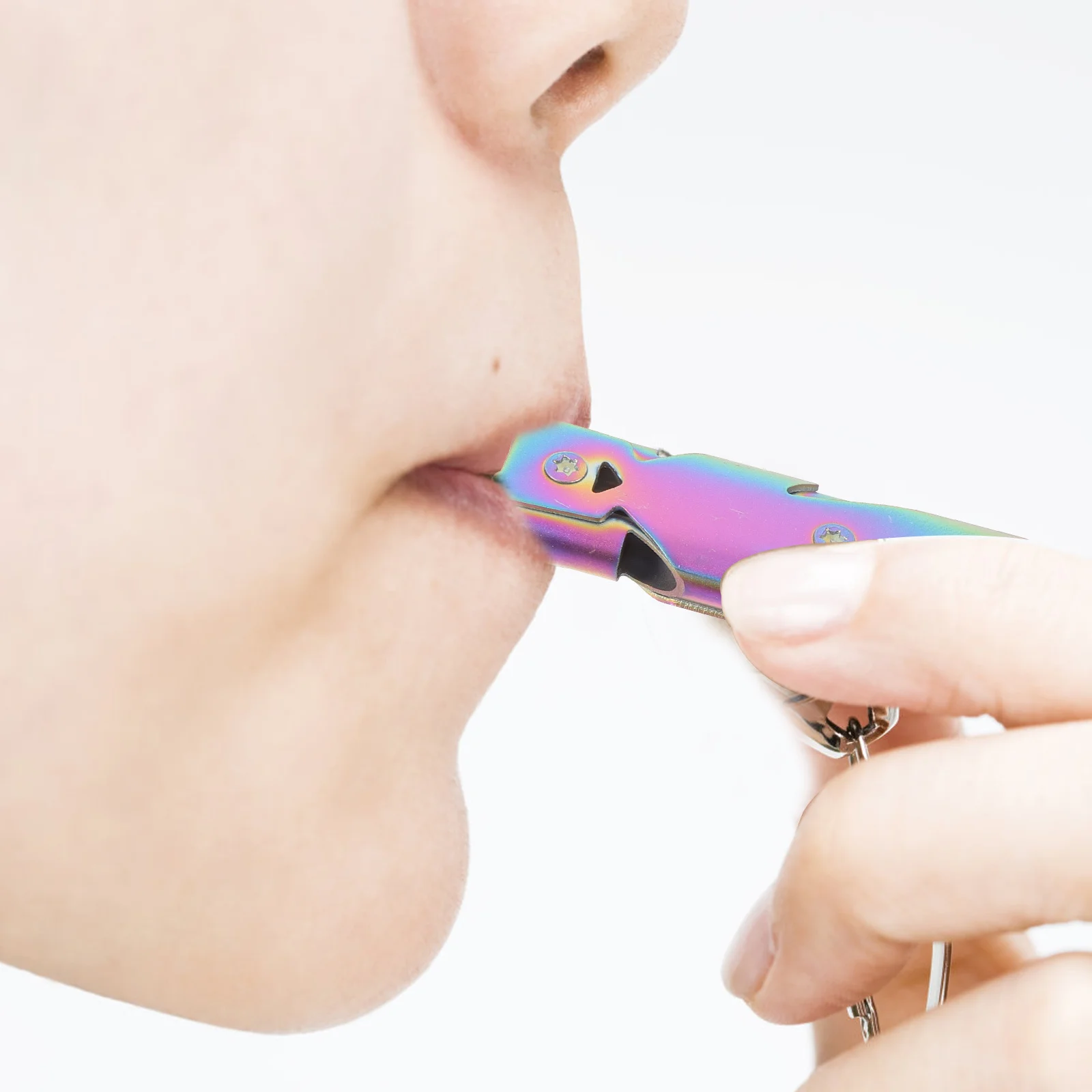 

Stainless Steel Dog Training Whistle Bird Whistle Portable Metal Pet Training Accessory Loud Clear Sound Outdoor