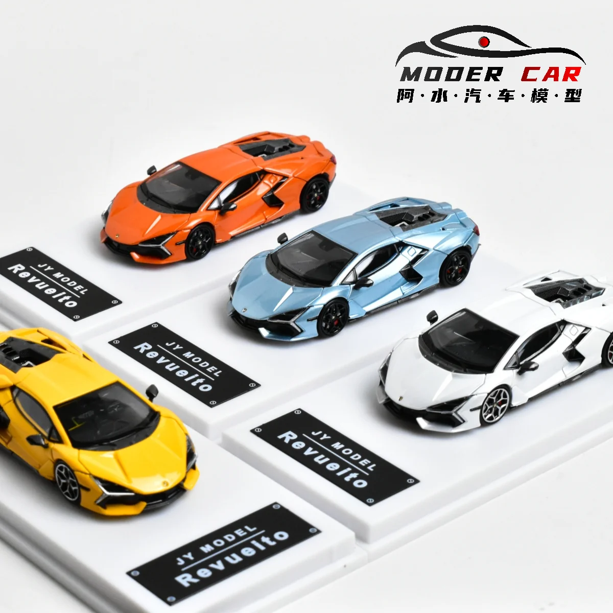 

1:64 Revuelto New Big Bull die-cast alloy car model, ornaments, boys' toys.