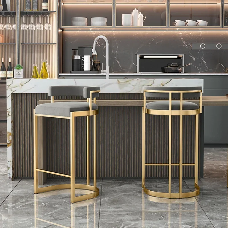 High Makeup Modern Bar Stools - Luxury Party Gaming Library Computer Patio Bar Stool Set Saloon Party Sgabello Cucina Furniture