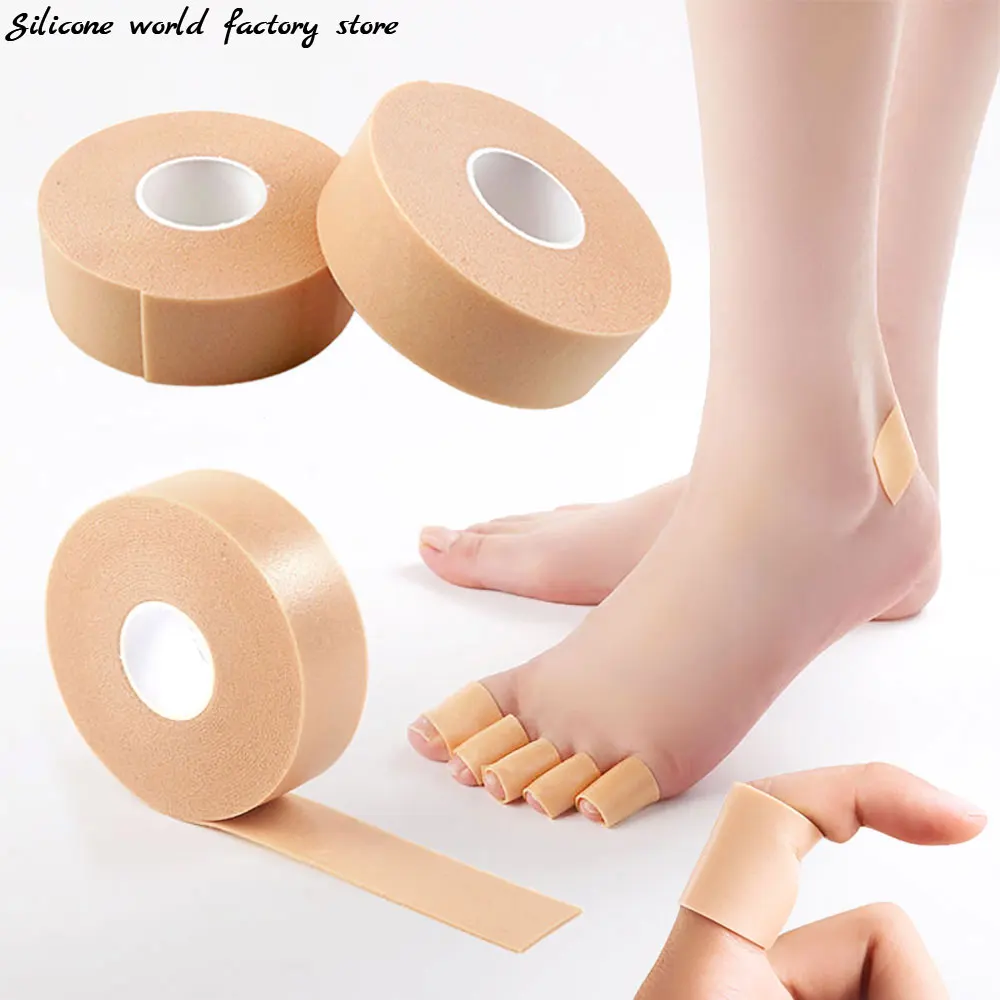 Silicone World 5M Heel Protector Cushion Tapes Multi Functional Anti-wear Sticker Foot Feet Care Women High Heels Shoe Pads Tape