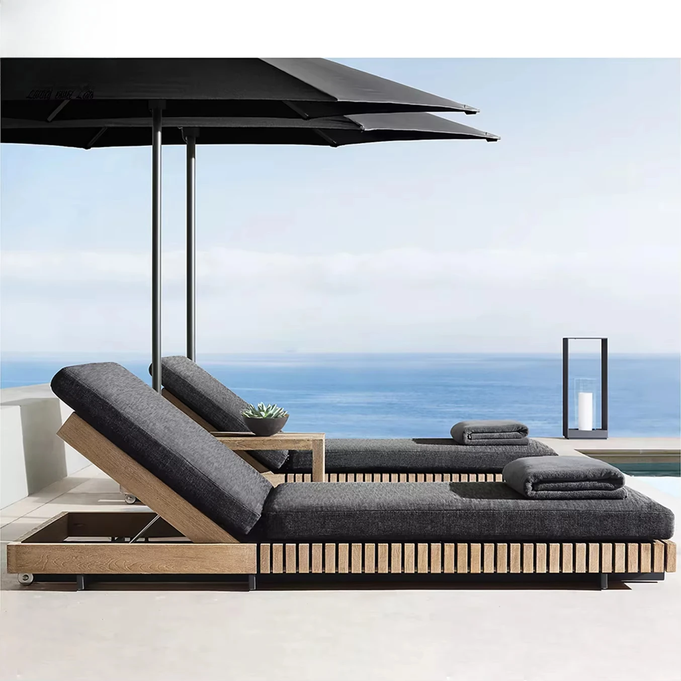 

Garden Luxury Sun Loungers Swimming Pool Beach Sun Loungers Hotel Garden Pool Sun Loungers