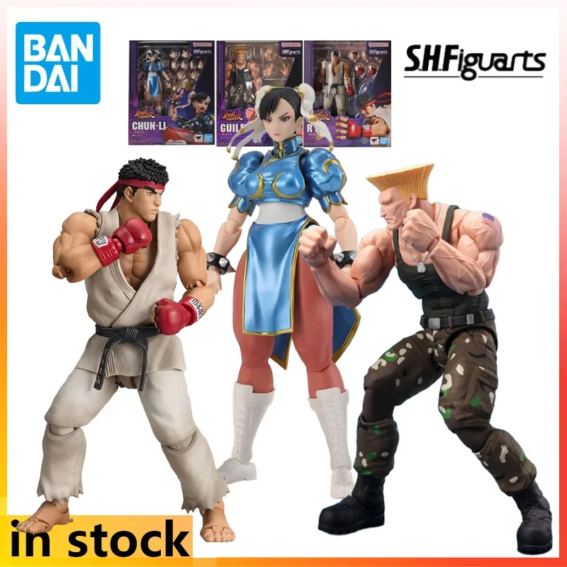 

Bandai 1/12 S. H. Figuarts Mobile Toys Series Street Street Fighter Series Long Anime Figure Model Toys Model Gifts for Boys