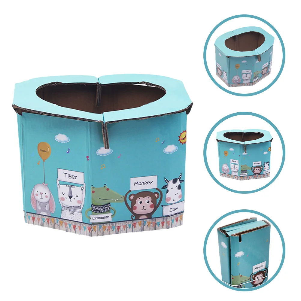 

Folding Toilet Portable Car Potty for Adults Travel High Density Corrugated Paper