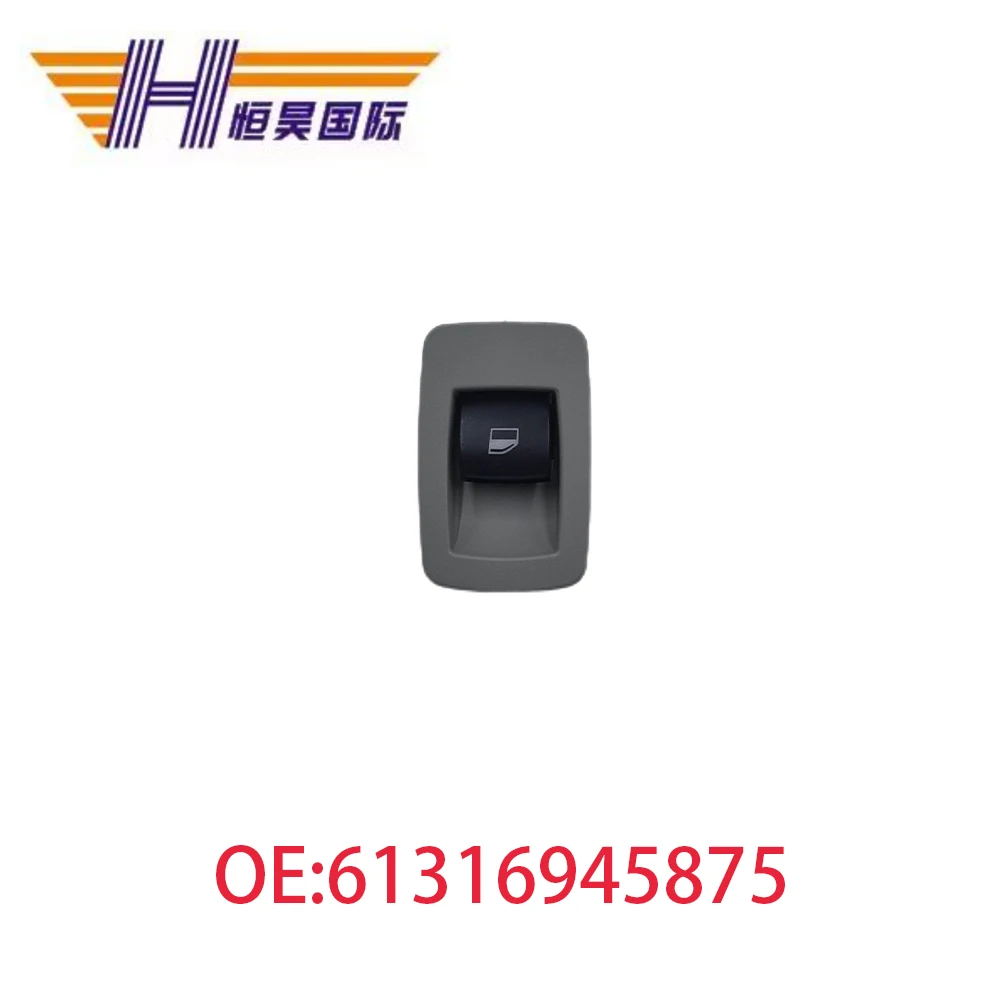 

3 pins 61316945874 Black Window Lifter Switch Front left or right For BMW E71 E72 E83 E90 E91 316i 318i 320i 61316945875