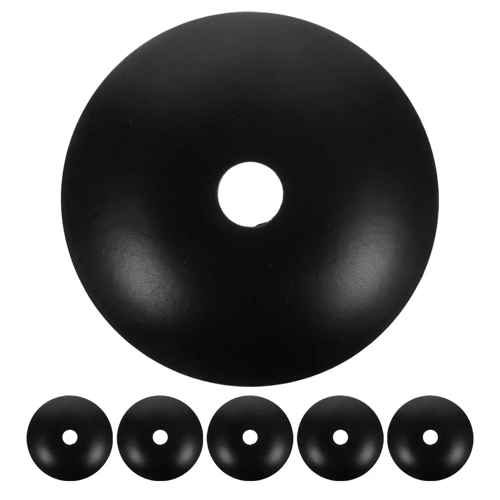 

10 Pcs Lighting Accessories Lamp Shades Ceiling Fittings Board Black Iron Cover Plate