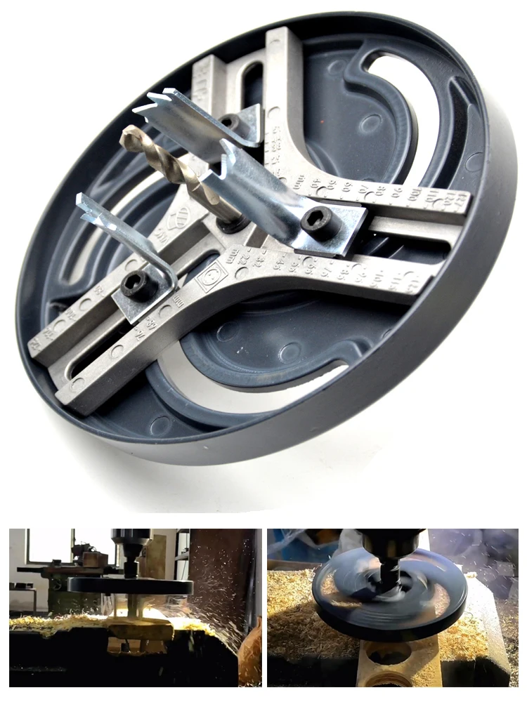 HSS bimetallico regolabile sega a tazza carotatrice da 19mm a 127mm Holesaw Cutter Crown Saw utensili manuali fai da te cambio rapido foro noioso Bit