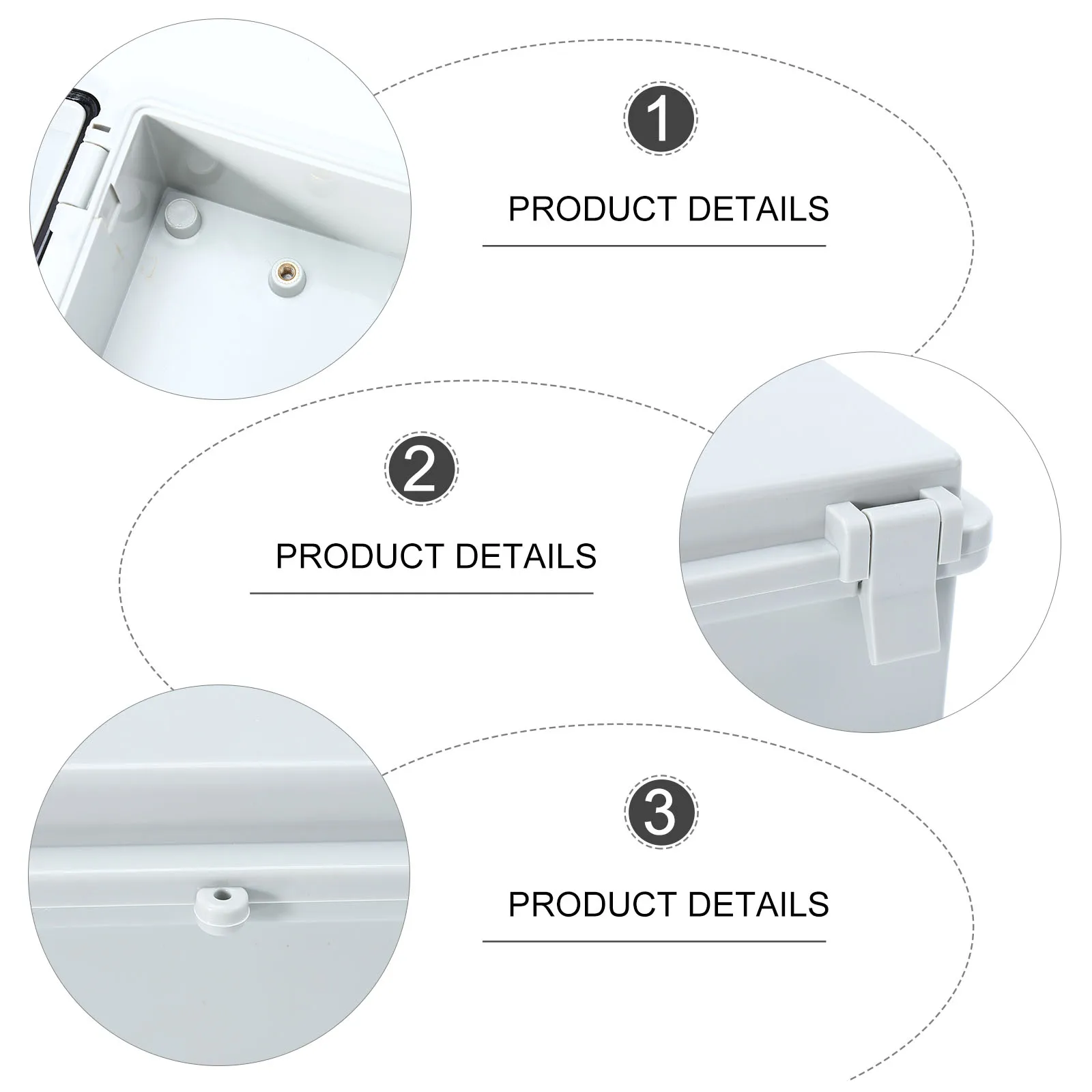 

1pc Waterproof Junction Weatherproof Connection Boxes Outdoor Supply Electrical Cables Protective Device Power Wire Box Cable