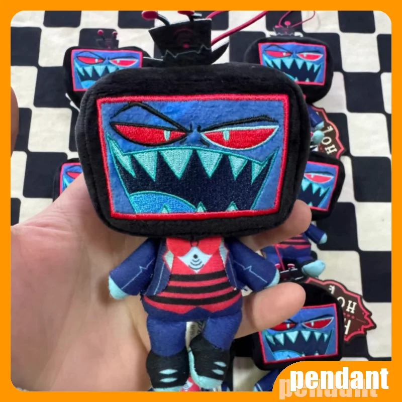 

Оригинальный плюшевый брелок-кукла Вокс из аниме Hazbin Hotel, в наличии, коллекционная модель, подарок на день рождения, игрушка