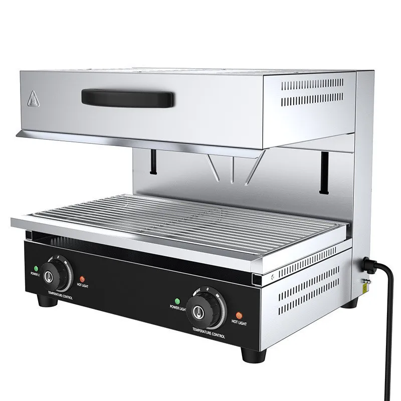 

Lifting surface stove Commercial restaurant Kitchen Infrared barbecue drying stove Electric heating Western oven Lifting
