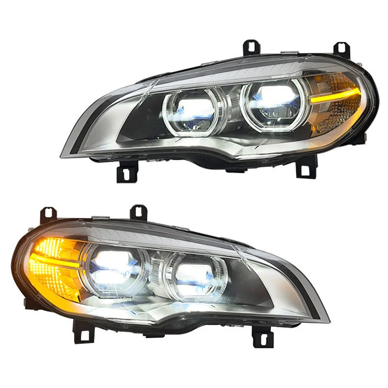 

Manufacturer's Price Auto Car Lighting Headlights LED Car Headlamp Auto Parts Front Lights Lighting System forBMW X5 E70