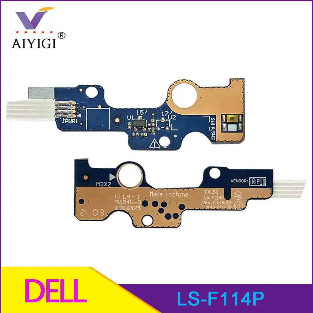 

Original For Dell Inspiron 15 15-5000 5570 5575 3583 Power Button Board with Cable LS-F114P 0D6XTJ