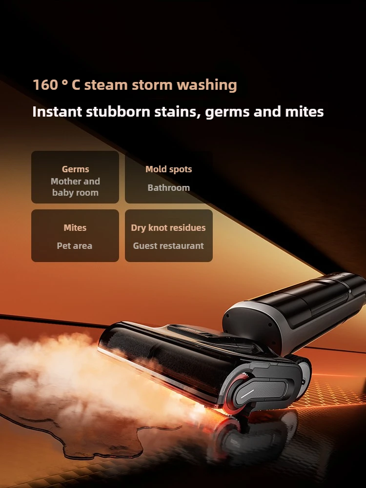 Dreame Steam / Hot Water Floor Scrubber H40 Steam Reclining Flat 0 Lint Suction and Mopping الأجهزة المنزلية المتكاملة