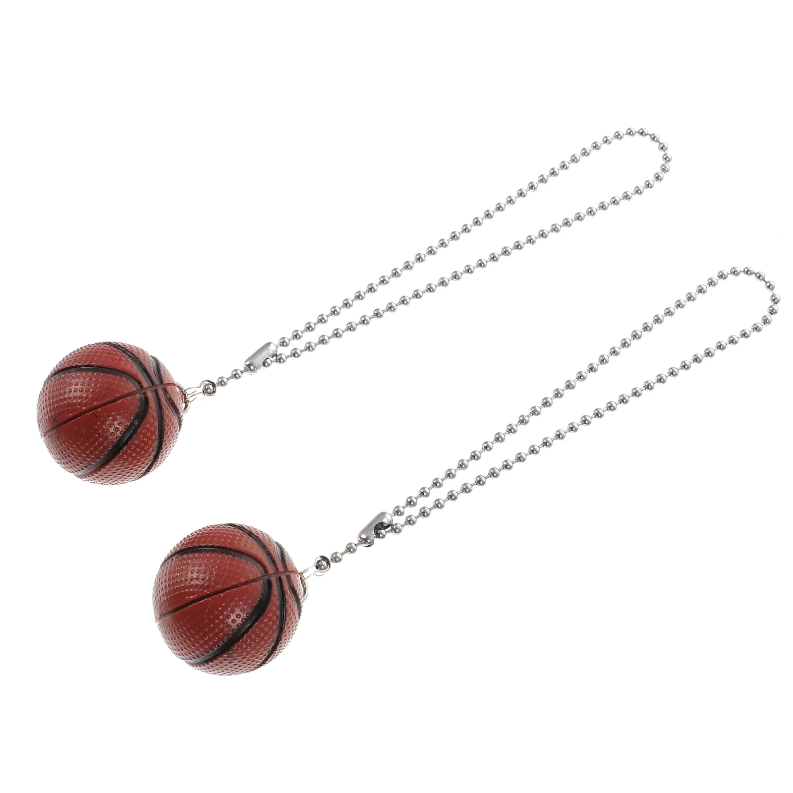 

2Pcs Pull Chains Beaded Extension Basketball Ceiling Lamp Plastic Extender Durable Home Decor Hanging Chain Rope