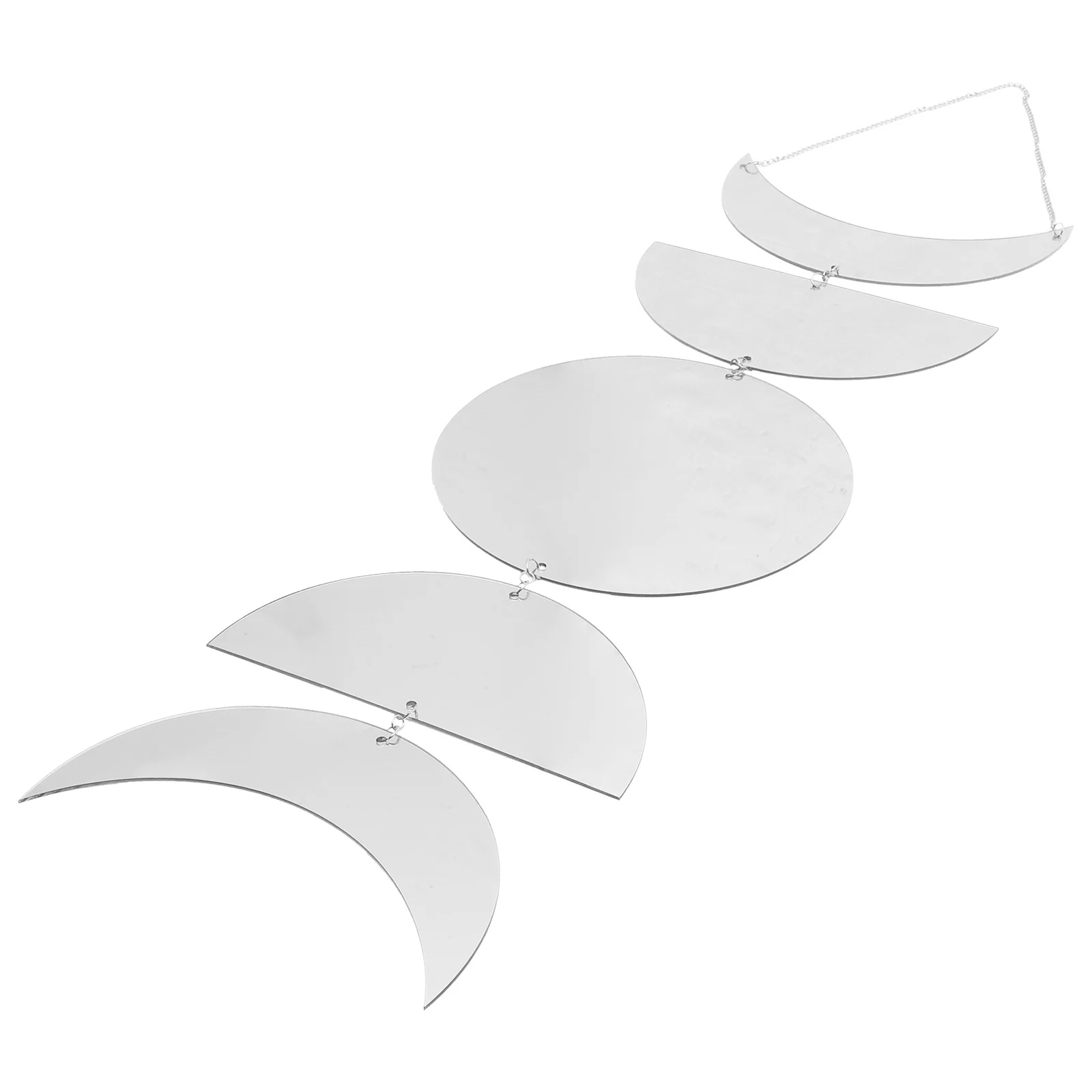 

Moon Phase Mirror Acrylic Hanging Decor for Room Bedroom Living Room Wall Art Home Decoration Moon Phase Mirror