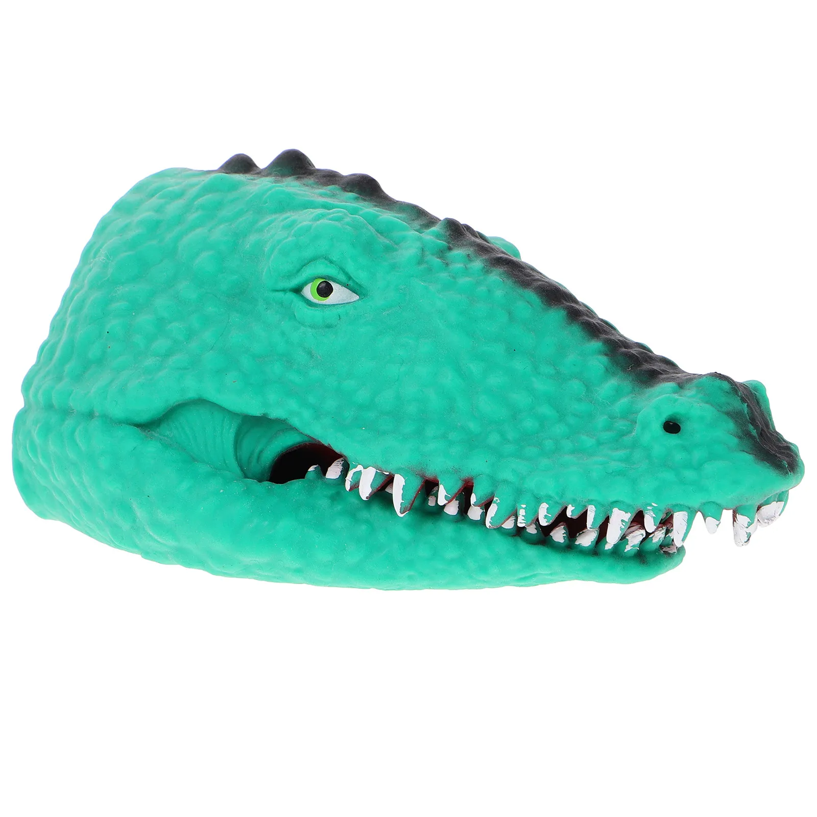 

Realistic Alligator Hand Puppet Soft Tpr Rubber for Role Play Parent Child Bonding Interactive Educational Animal Puppet