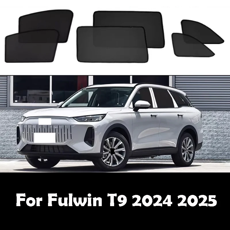 

Car Window SunShade Shield Front Windshield Rear Window For Fulwin T9 2024 2025