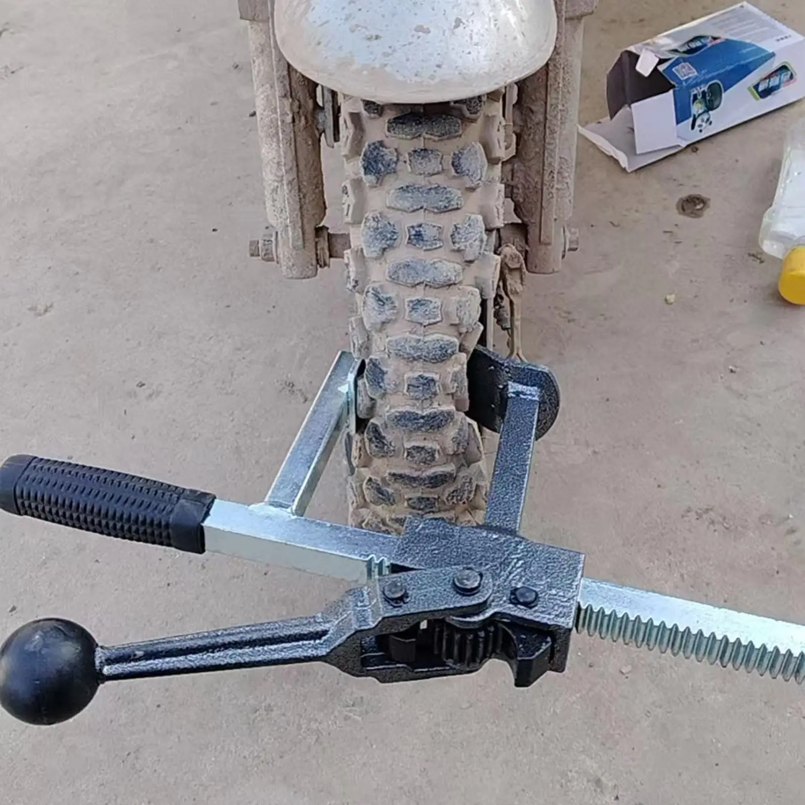 

Портативный ручной шиномонтажный станок, экономичный инструмент для удаления металлических шариков для вакуумной замены шин грузовика и сборки мотоцикла