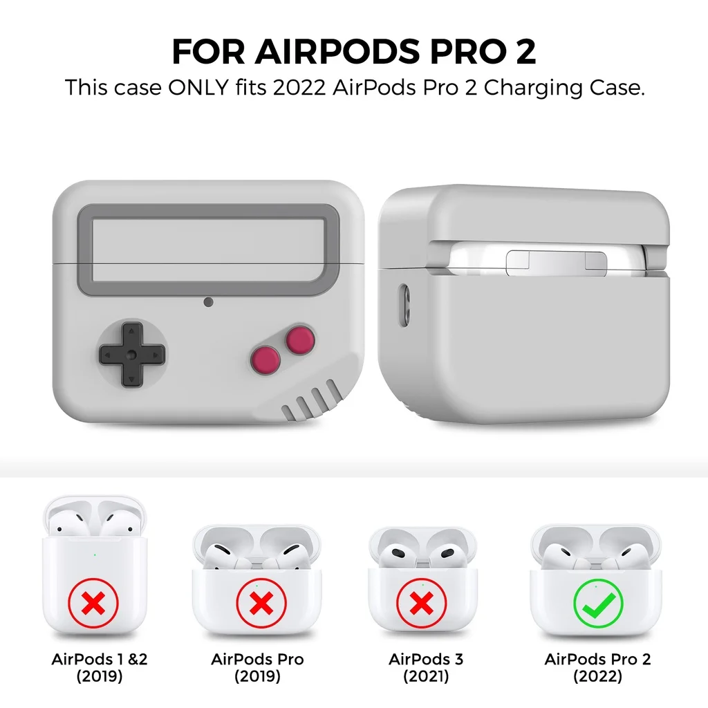 Game-Machine Design Soft Case for AirPods Pro 2