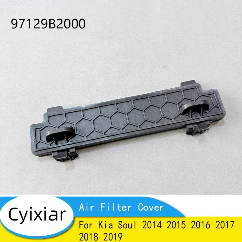 

New Car Air Conditioner Heater Cabin Air Filter Cover For Kia Soul 2014 2015 2016 2017 2018 2019 97129-B2000 97129B2000