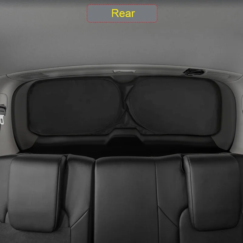 

Car Black Window Privacy Sunshade Anti-UV Heat Insulation Protect Cover Interior Accessory For NISSAN PATROL ARMADA 2015-2024