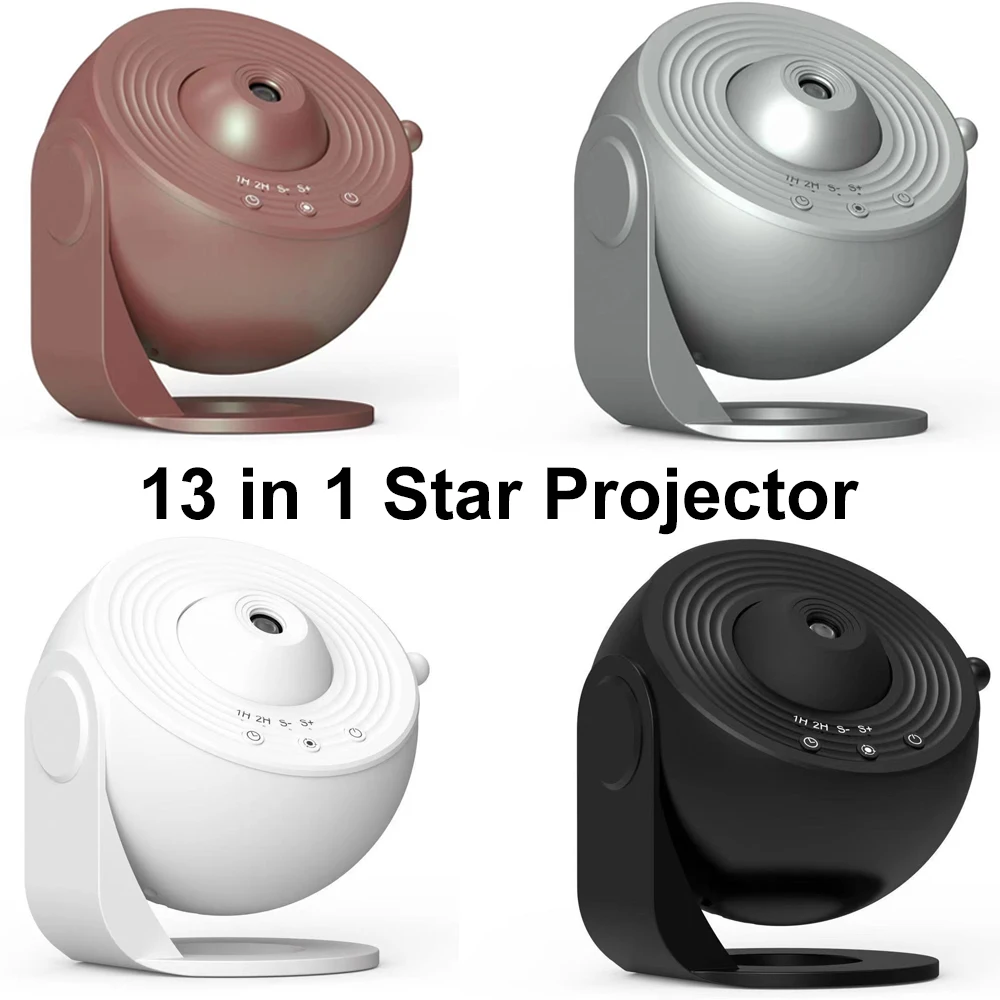 

13 in 1 Star Projector, Planetarium Galaxy Projector for Bedroom, Aurora Projector, Night Light Projector for Kids Adults